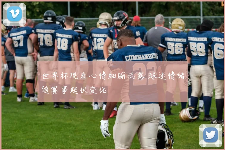 世界杯观看心情细腻流露 球迷情绪随赛事起伏变化