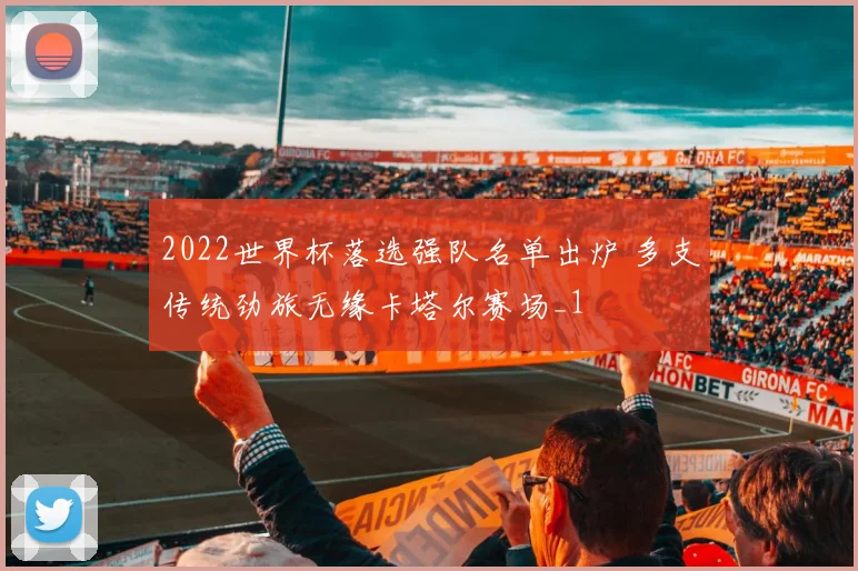 2022世界杯落选强队名单出炉 多支传统劲旅无缘卡塔尔赛场_1